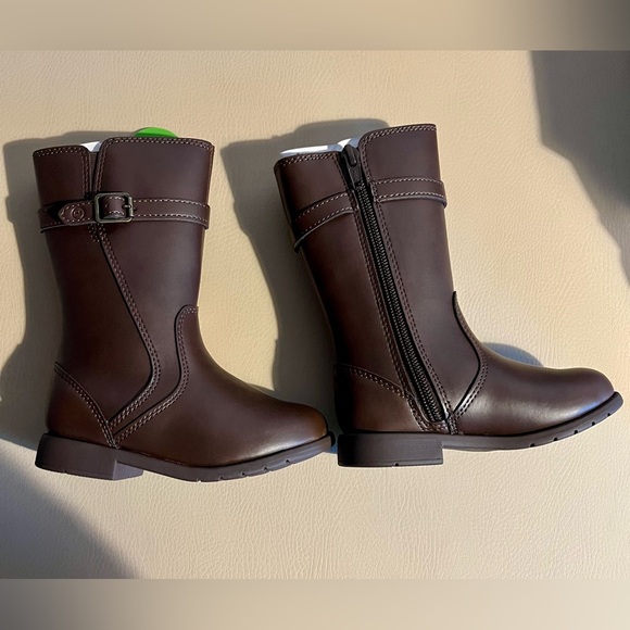 Stride Rite NWT Josephine Brown Knee High Boots Size 7W toddler - Picture 5 of 6